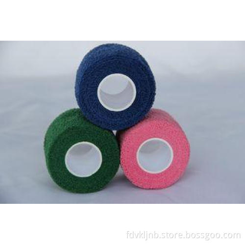 Tear By Hand Color Self - adherent Cotton Elastic Bandage T